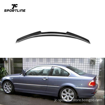 1999-2005 BMW 3-Series E46 Coupe Carbon Fiber Rear Trunk Spoiler